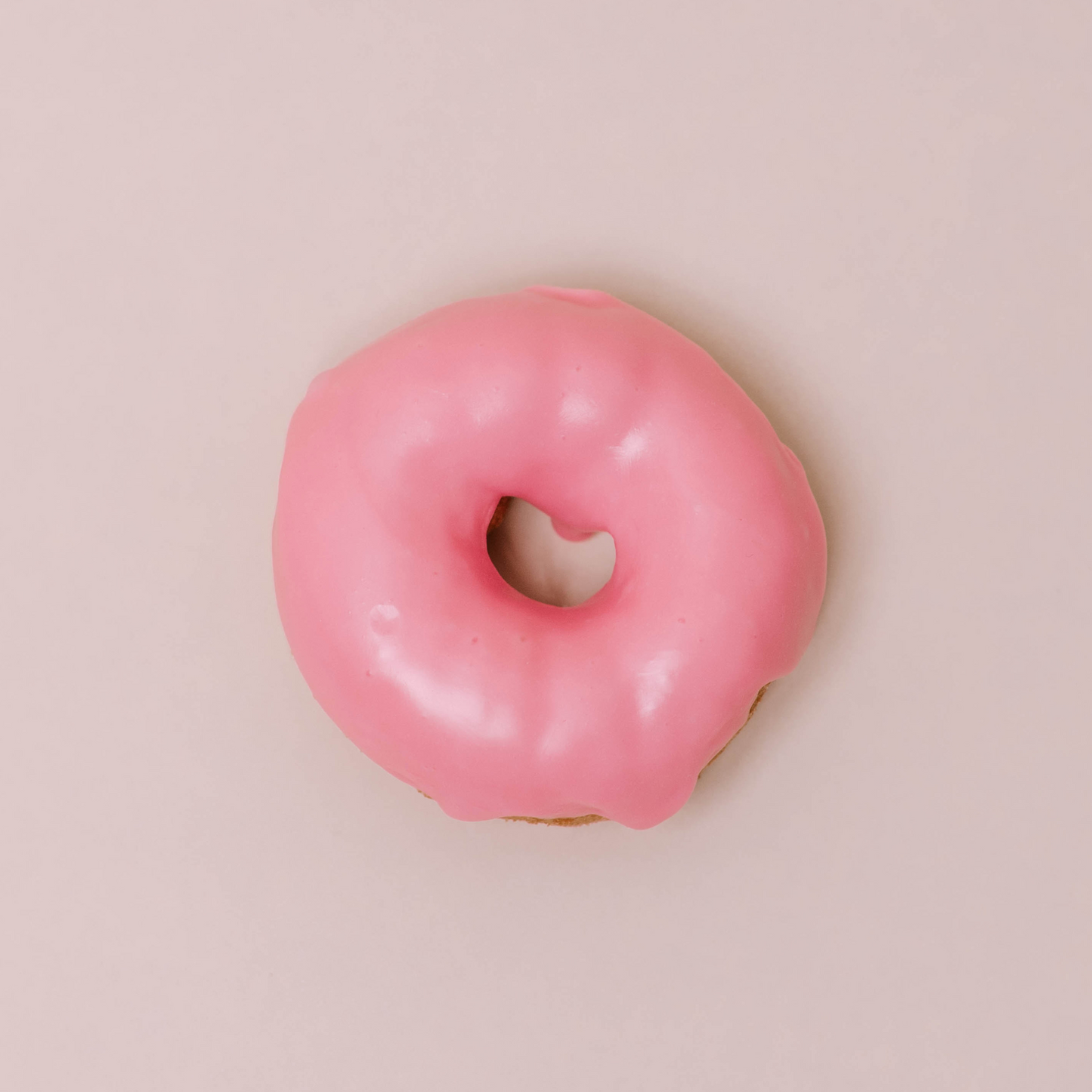 Strawberry Glaze - Gluten Free Doughnut