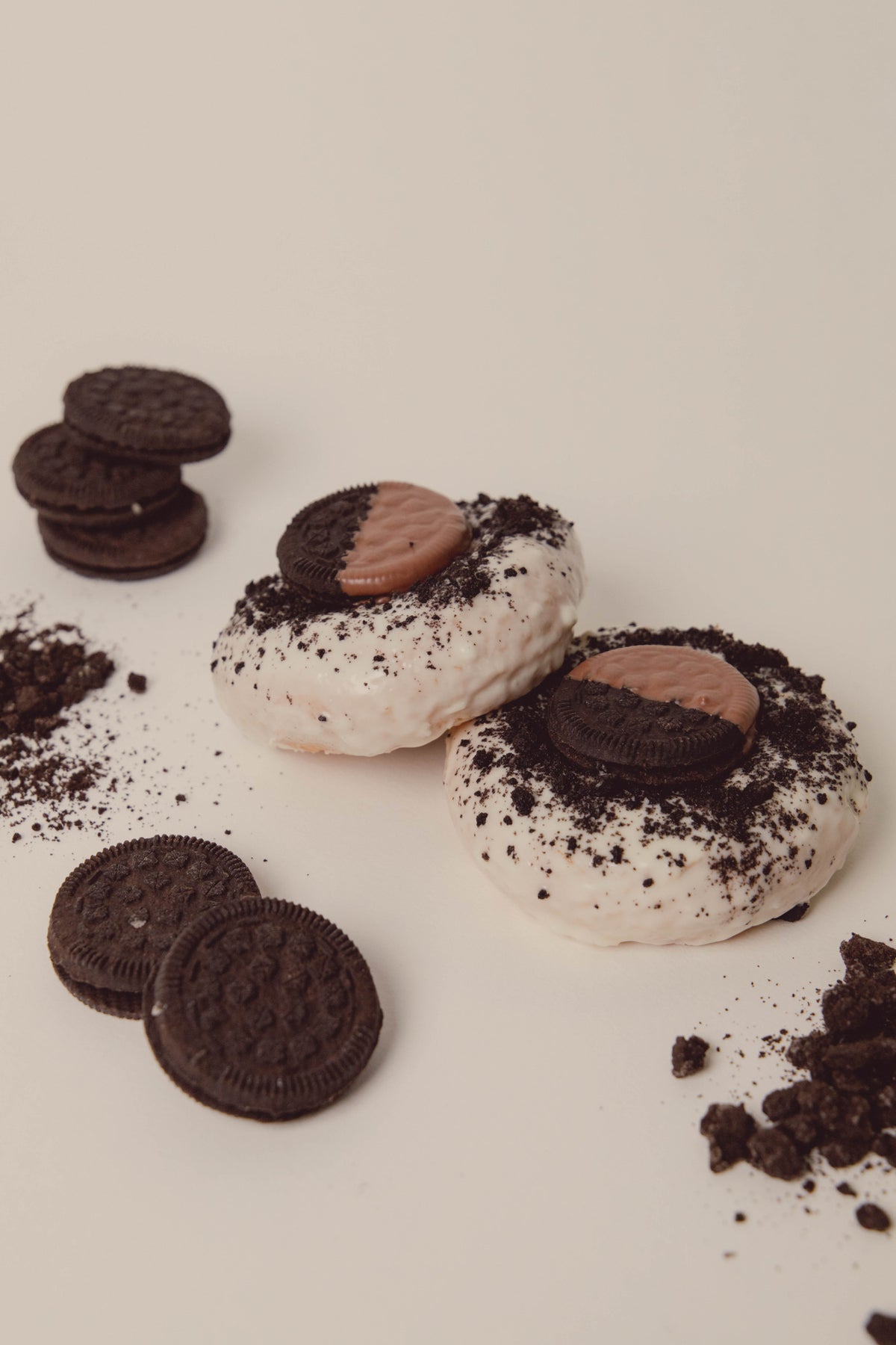 Cookies & Cream gluten-free doughnut