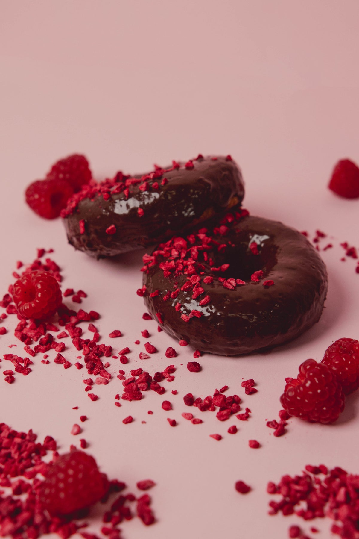Black Forest gluten-free doughnut